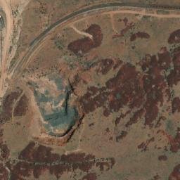 Satellite imagery of Sharp Peak, AU