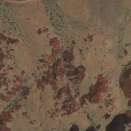 Satellite imagery of Three Peaks, AU