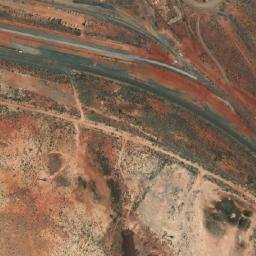 Satellite imagery of White Peak, AU