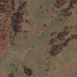 Satellite imagery of Three Peaks, AU