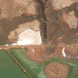 Satellite imagery of White Peak, AU
