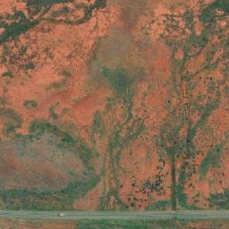 Satellite imagery of Mount Hall, AU