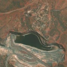 Satellite imagery of Whim Creek, AU