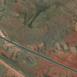 Satellite imagery of Mount Prinsep, AU