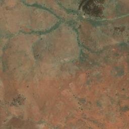 Satellite imagery of Mount Gregory, AU
