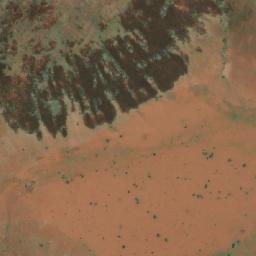 Satellite imagery of Mount Gregory, AU