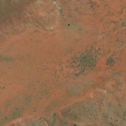 Satellite imagery of Mount Gregory, AU
