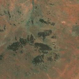 Satellite imagery of Mount Gregory, AU
