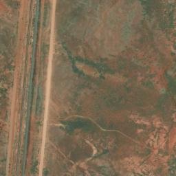 Satellite imagery of Woolcocks Mine, AU