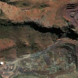 Satellite imagery of Kittys Gap, AU
