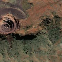 Satellite imagery of Coppins Gap, AU