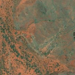 Satellite imagery of Mount Fisher, AU
