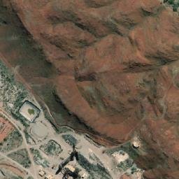 Satellite imagery of Princess May Mine, AU