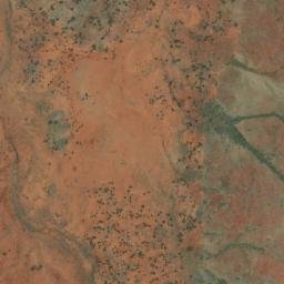 Satellite imagery of Canhams Mine, AU
