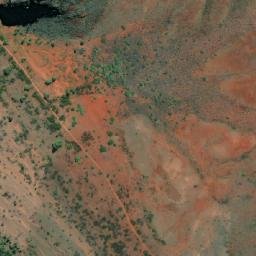 Satellite imagery of Cooke Bluff Hill, AU
