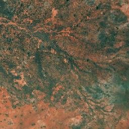 Satellite imagery of The Pinnacles, AU