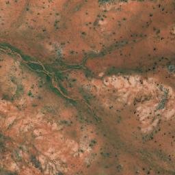 Satellite imagery of The Pinnacles, AU