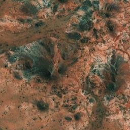 Satellite imagery of The Pinnacles, AU