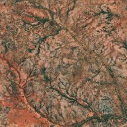 Satellite imagery of The Pinnacles, AU