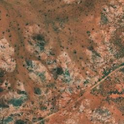 Satellite imagery of The Pinnacles, AU