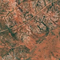 Satellite imagery of The Pinnacles, AU