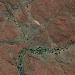 Satellite imagery of Gossan Hill, AU