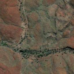 Satellite imagery of Gossan Hill, AU