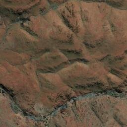 Satellite imagery of Gossan Hill, AU