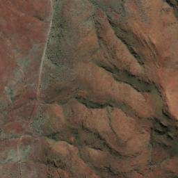 Satellite imagery of Gossan Hill, AU