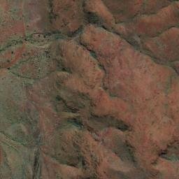 Satellite imagery of Gossan Hill, AU