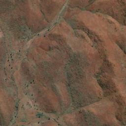 Satellite imagery of Lightning Ridge, AU