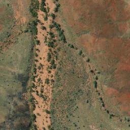 Satellite imagery of White Angel Mine, AU
