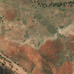 Satellite imagery of White Angel Mine, AU