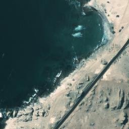 Satellite imagery of Punta Chomache, CL