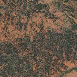 Satellite imagery of Mount Strzelecki, AU