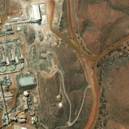 Satellite imagery of Wodgina Mine, AU