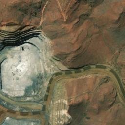 Satellite imagery of Wodgina Mine, AU