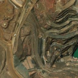 Satellite imagery of Mount Tinstone, AU