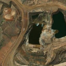 Satellite imagery of Mount Tinstone, AU