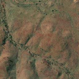 Satellite imagery of Halleys Comet Mine, AU