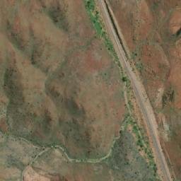 Satellite imagery of Halleys Comet Mine, AU
