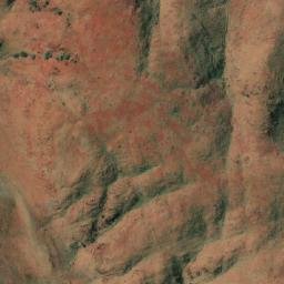 Satellite imagery of Halleys Comet Mine, AU
