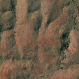 Satellite imagery of Halleys Comet Mine, AU