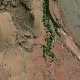 Satellite imagery of Bilanoo Hill, AU