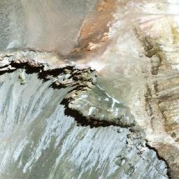 Satellite imagery of Volcán Ollagüe, CL