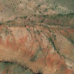 Satellite imagery of Fieldings Gully Mine, AU