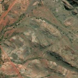 Satellite imagery of Bow Bells Mine, AU