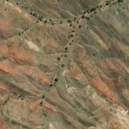 Satellite imagery of Warrawoona Peak, AU