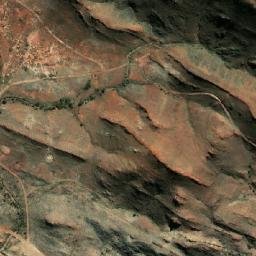 Satellite imagery of Warrawoona Peak, AU