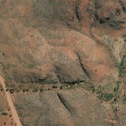 Satellite imagery of Mount Sydney, AU